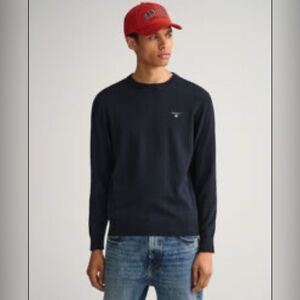 Gant Classic Cotton Crew Neck Sweater Size Medium.
